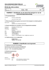 Frankosil primer PR130 - SDS
